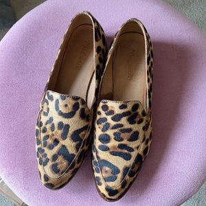 Madewell Francis Loafer in Leopard Calf Hair